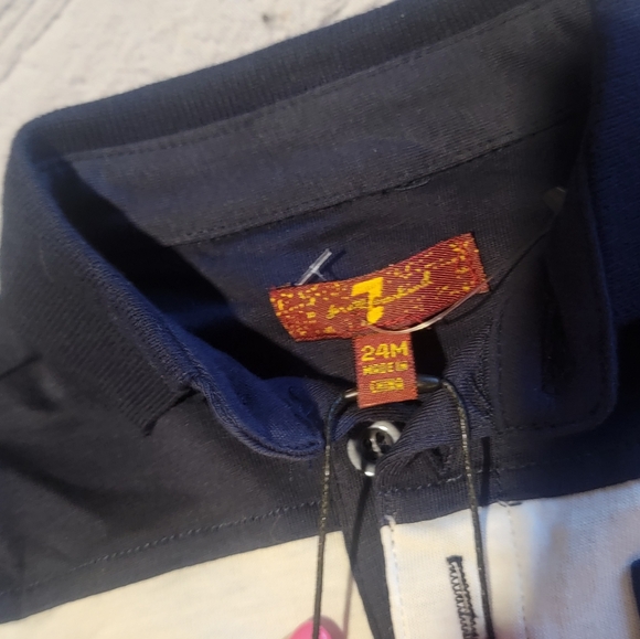 NWT 7 For All Mankind Boys 24mos Short Set - Picture 7 of 8